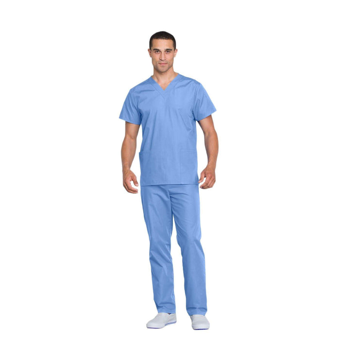 Cherokee Workwear WW530C Scrubs Set Unisex Ciel Blue — Medshop Singapore