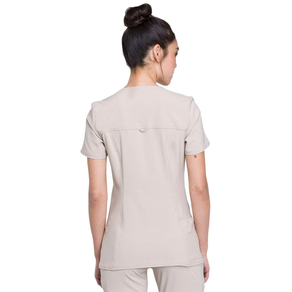 Cherokee Winter CK691 Scrubs Top Unisex Shred The Slopes