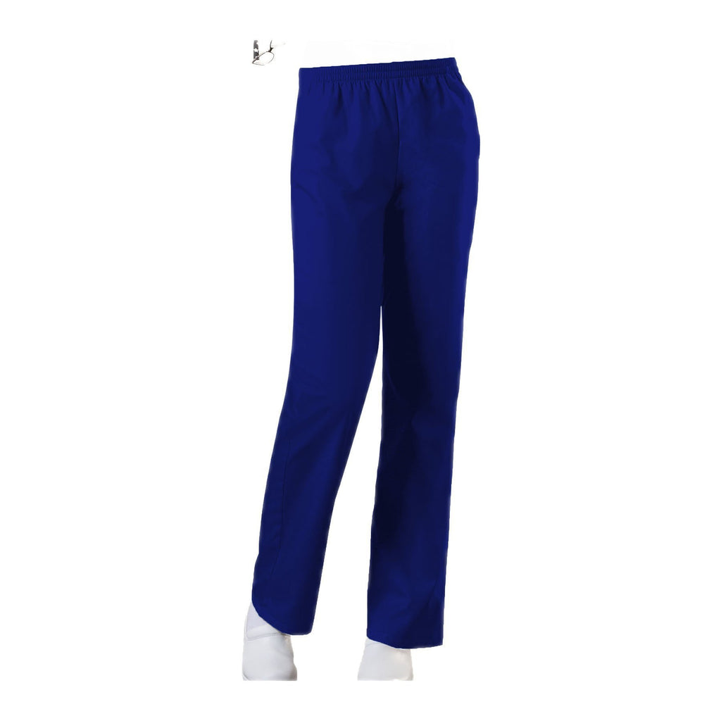 Cherokee Workwear Pant WW Natural Rise Tapered Leg Pull-On Pant Galaxy Blue