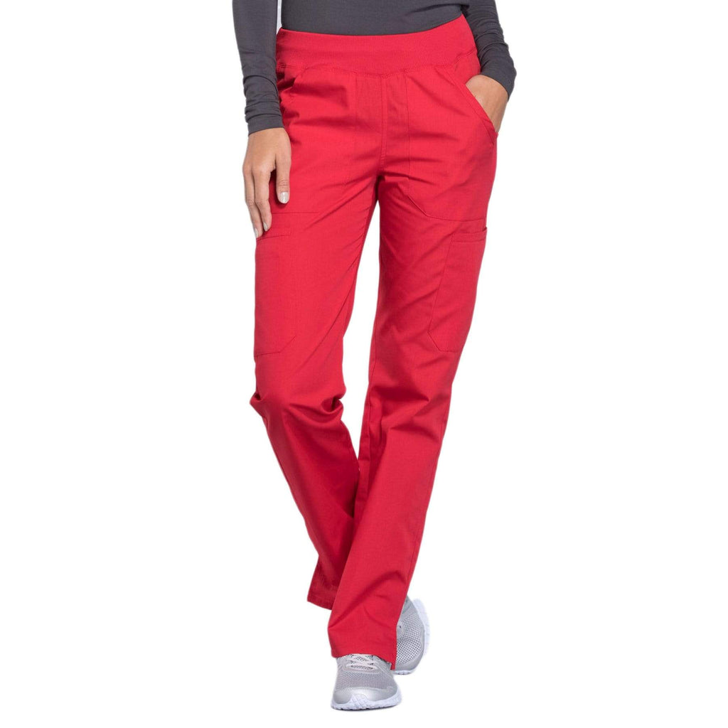 Cherokee Workwear WW210 Scrubs Pant Women Red