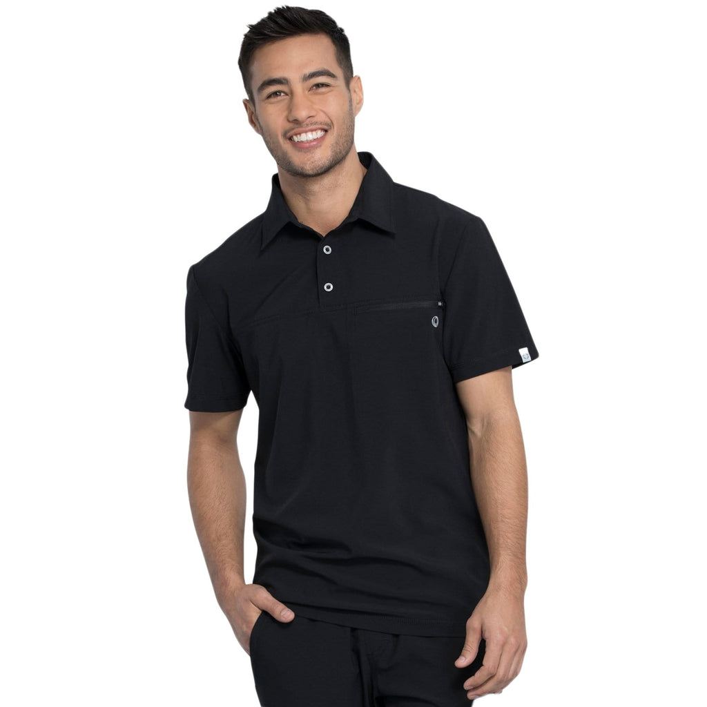 Cherokee Infinity CK825A Scrubs Top Men Black