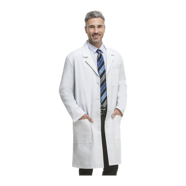 Cherokee Lab Coats Professional Whites 40" Unisex Lab Coat White